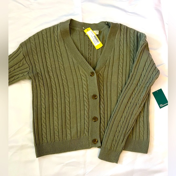 The Commons Other - Cable Boxy Cardigan